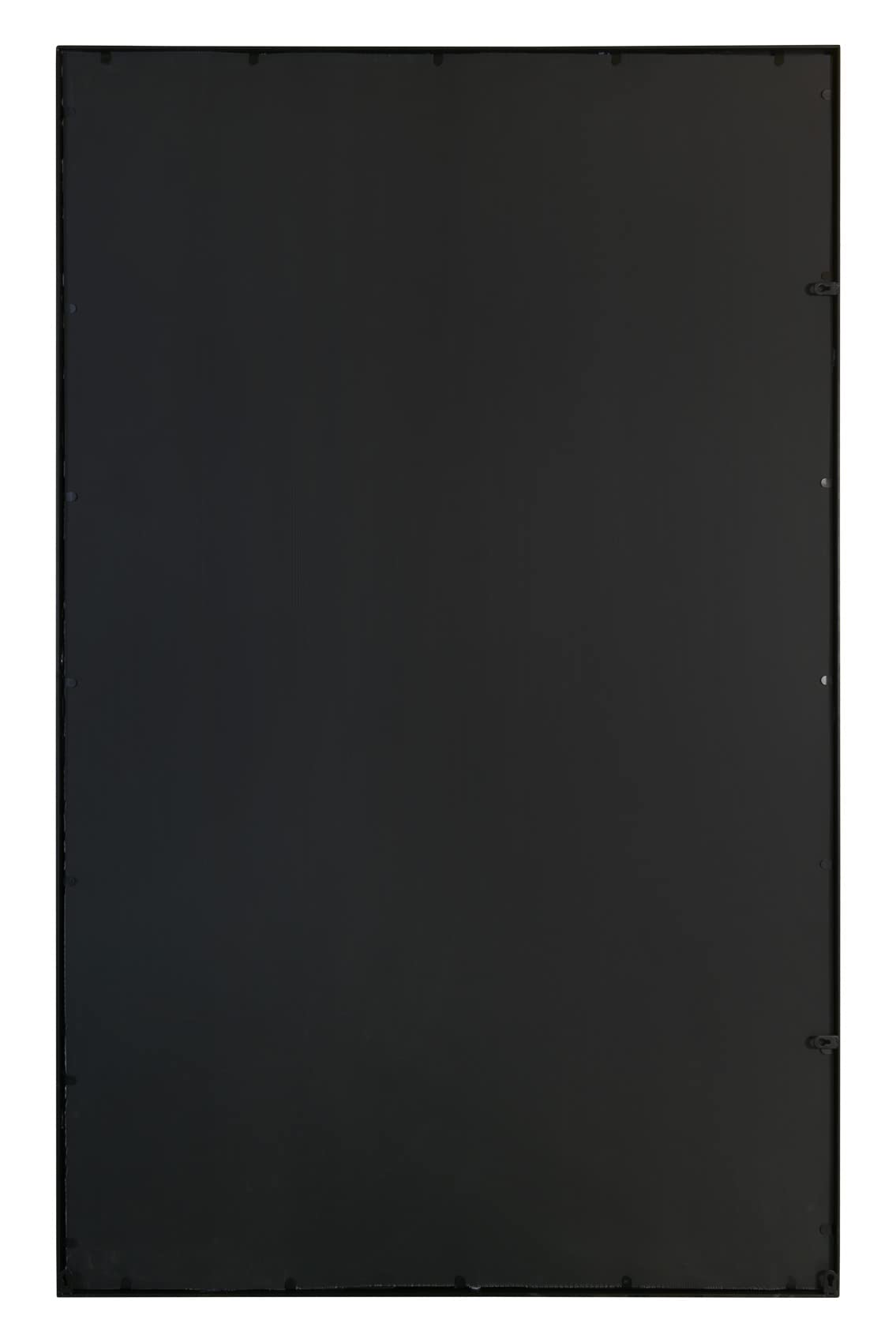 The Fenestra Full-Length Window Mirror – 69" x 43" Black Metal Frame | Modern Leaner & Wall Mirror