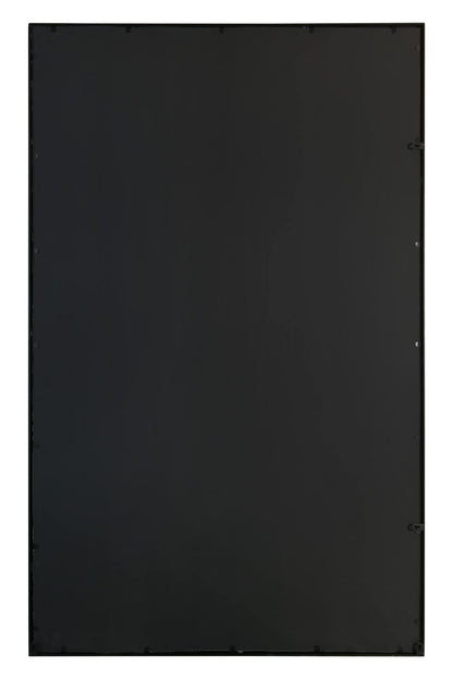The Fenestra Full-Length Window Mirror – 69" x 43" Black Metal Frame | Modern Leaner & Wall Mirror